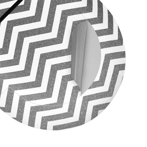 Silver Chevron Google Pixel Buds Skin